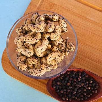 Cashew Nuts ( Kaju) - Black Pepper ( Mari) Flavour