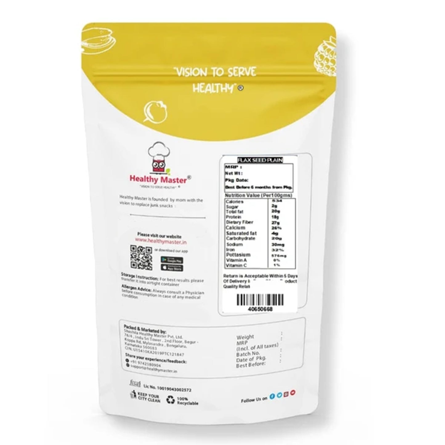 Flax Seeds Plain