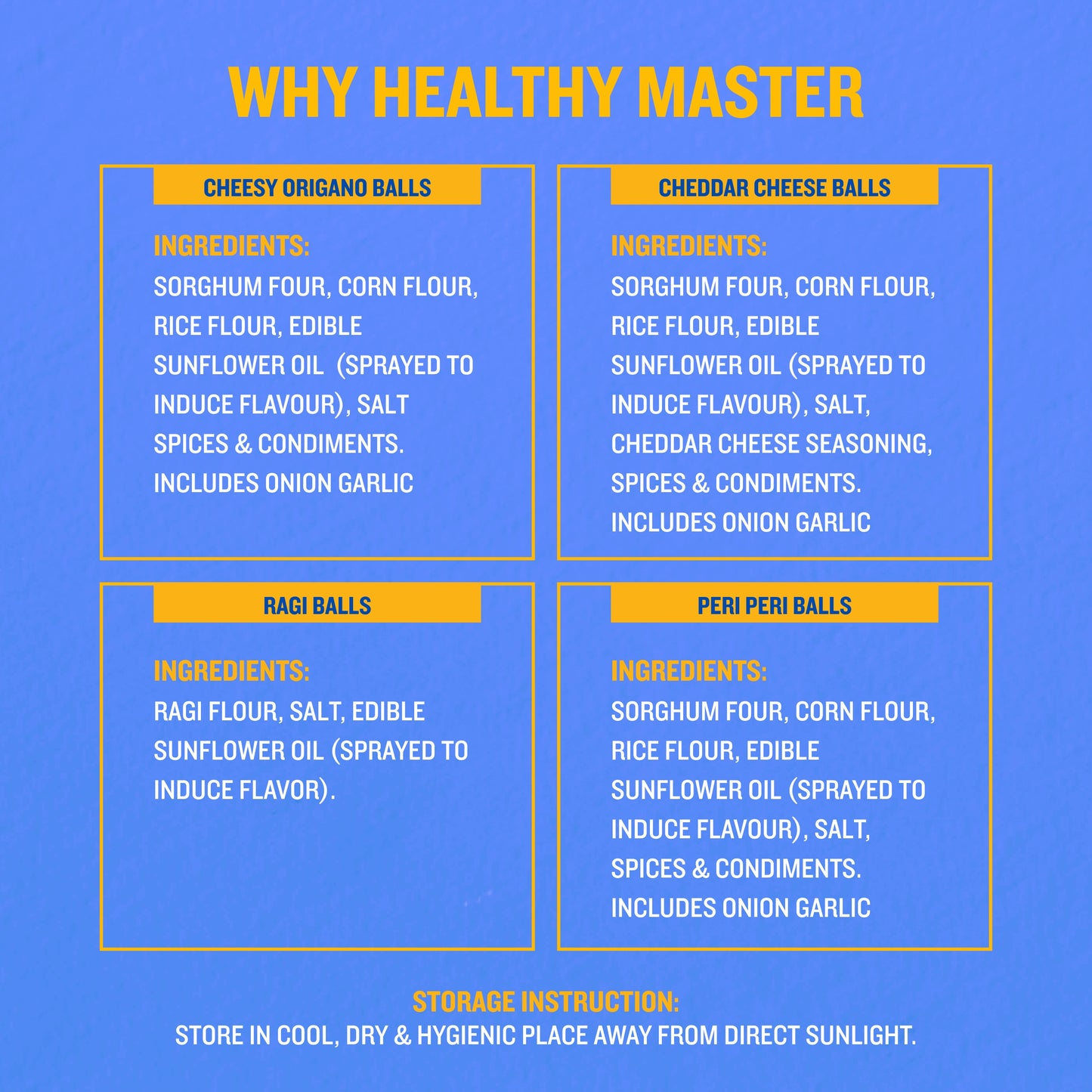 Healthy Millet Balls Combo (Each 25gm)