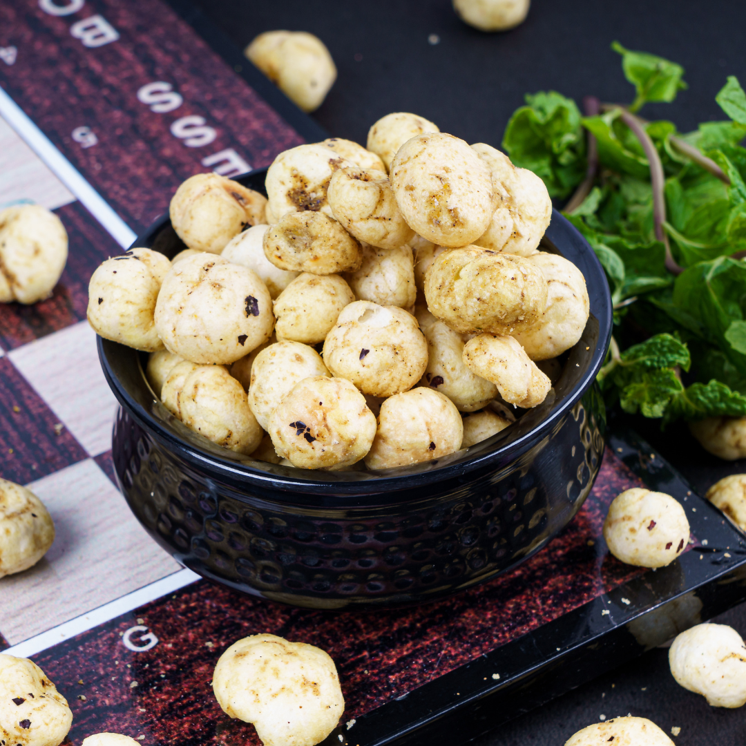 Crispy Fox Nuts (Makhana) - Mint (Pudina) Flavour