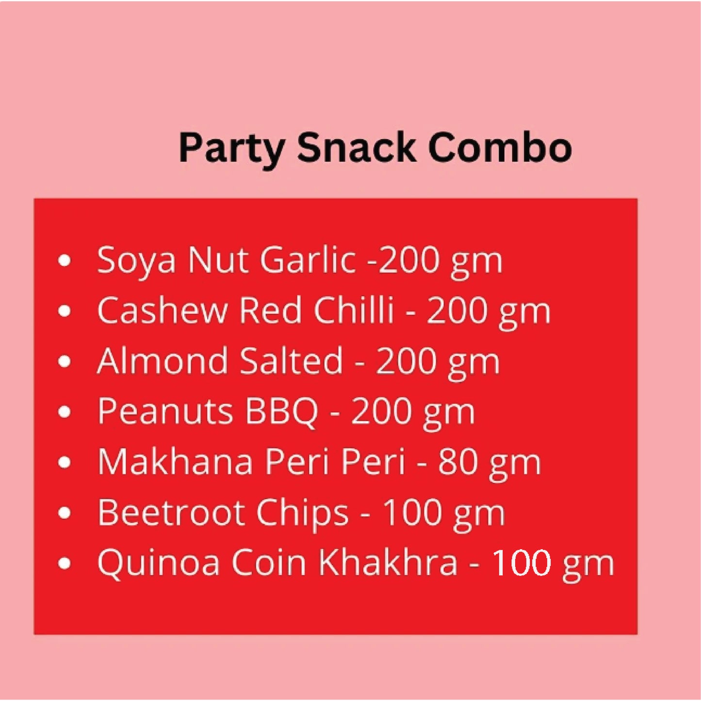 Party Snacks Combo