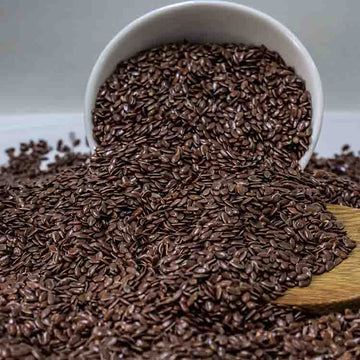 Buy Online Roasted Flax Seeds, Alsi In India - Healthy Master