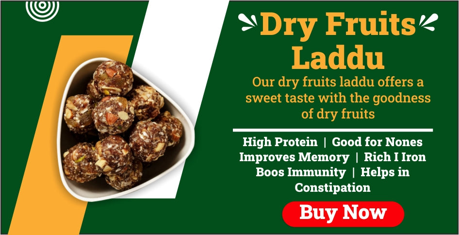 Dry Fruits Laddu a Sweet savory Snack benefits and nutritional value