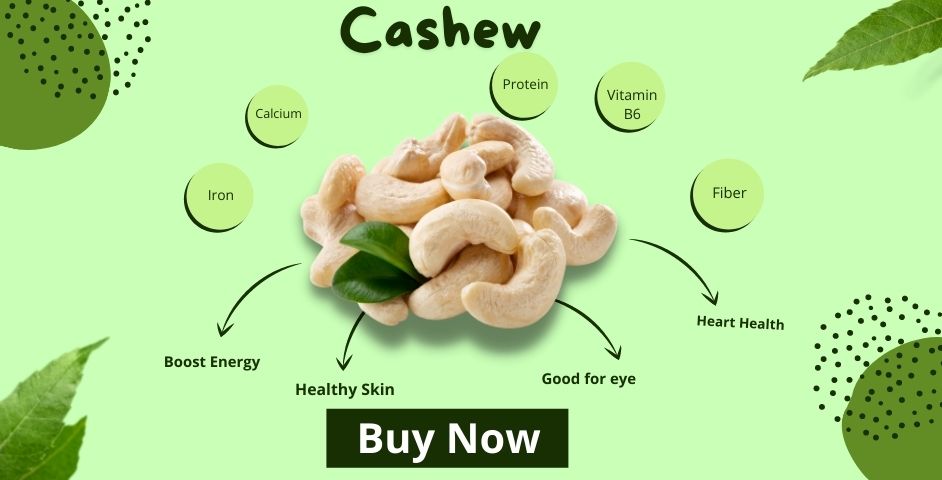 Cashews, Dry Fruits Benefits for heart patients