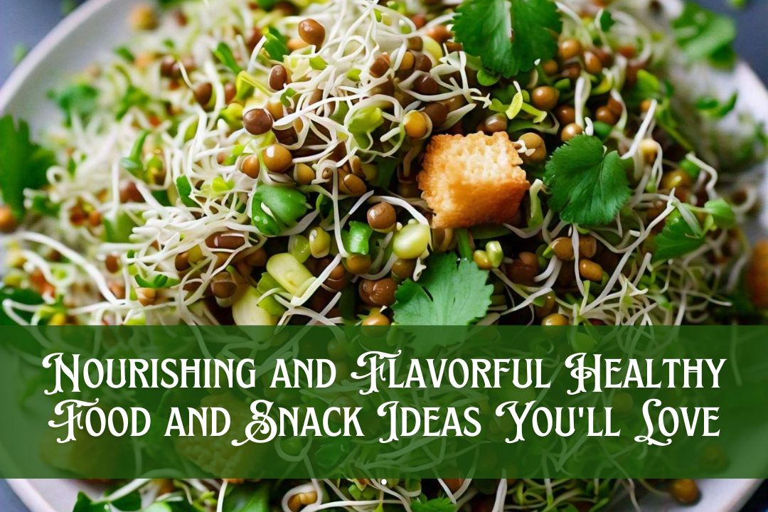 Nourishing and Flavorful Healthy Food and Snack Ideas You'll Love