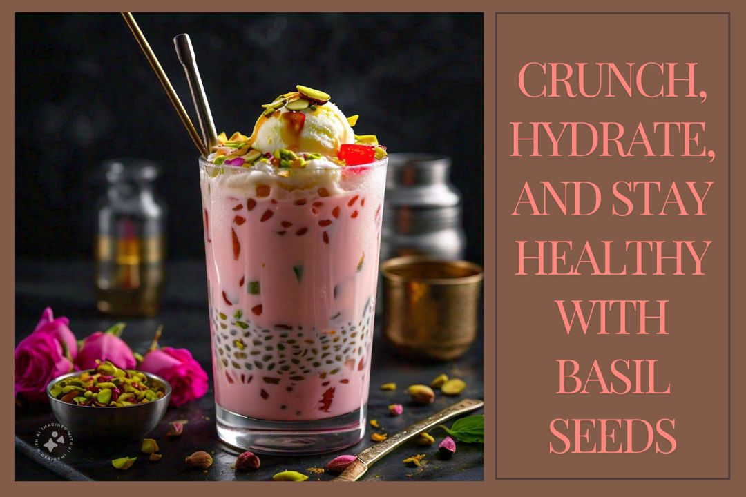 Crunch, Hydrate, and Stay Healthy with Basil Seeds