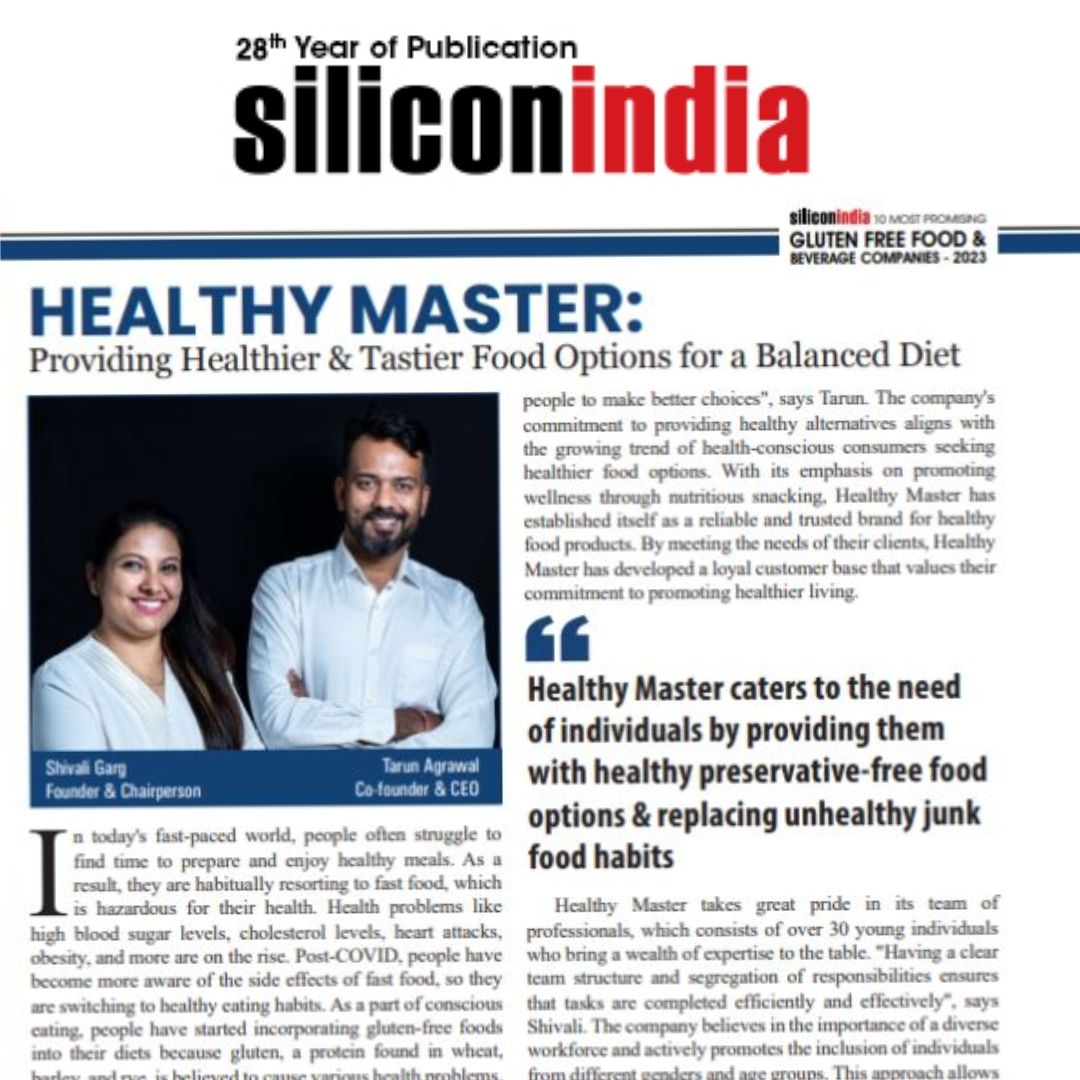 Silicon India - Healthy Master