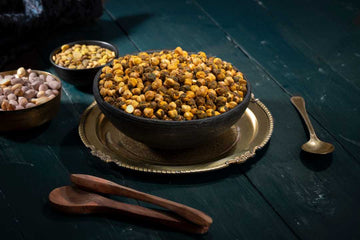 roasted chana in pregnancy, bhuna chana, black chana