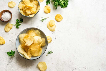 healthy chips, low calorie chips, snack for weight loss