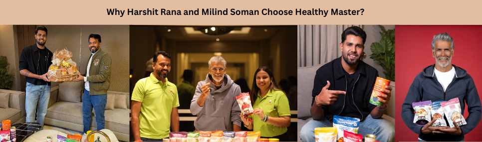 Why Harshit Rana and Milind Soman Choose Healthy Master?