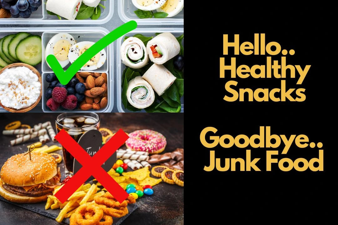 Say Goodbye to Junk Food and Hello to Healthy Snacks