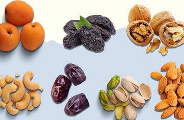 iron rich dry fruits and nuts high in iron