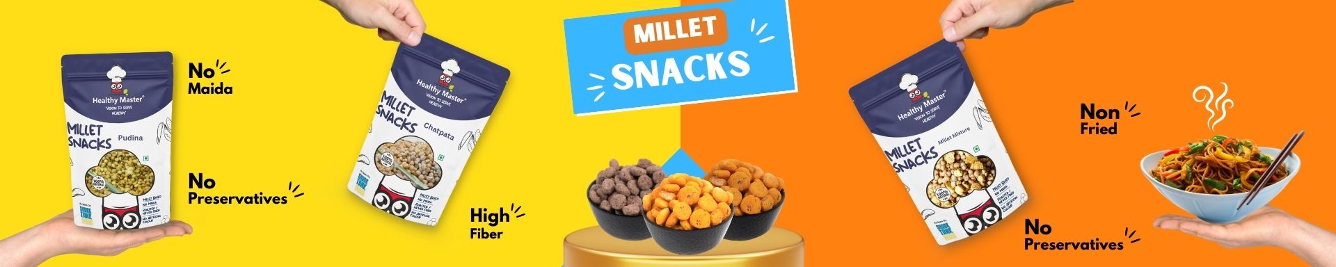 Millet snacks - Order Snacks Online