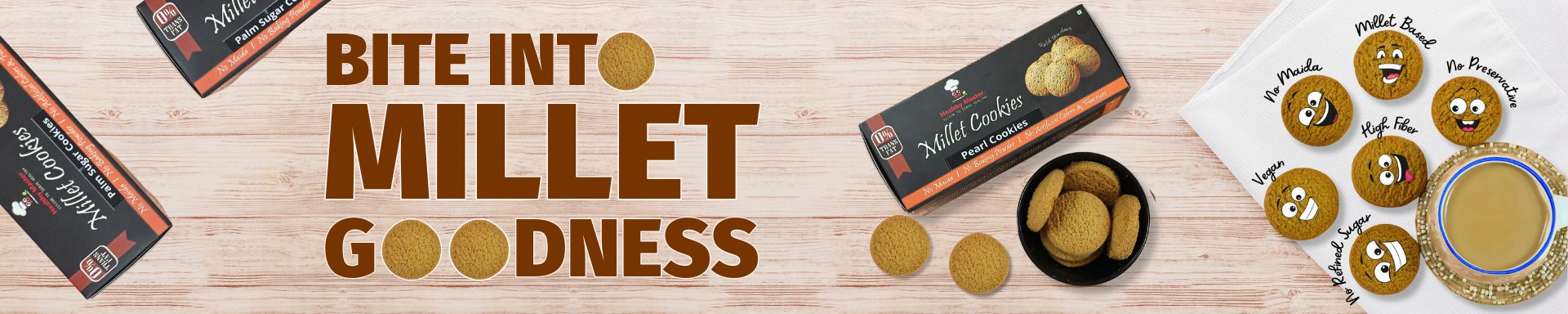  Buy Millets Cookies Online at Best Price (Up to 10% Off) in India - Healthy Master