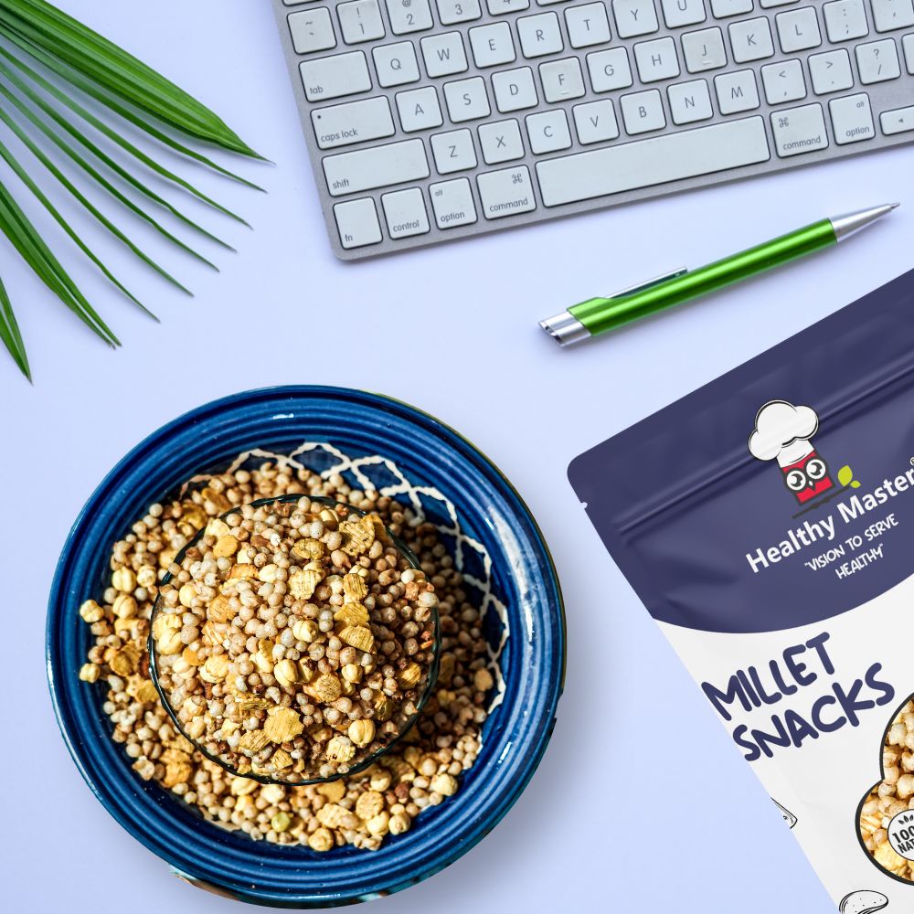 Millet Bhel - Made from Jowar, Bajra, Chana