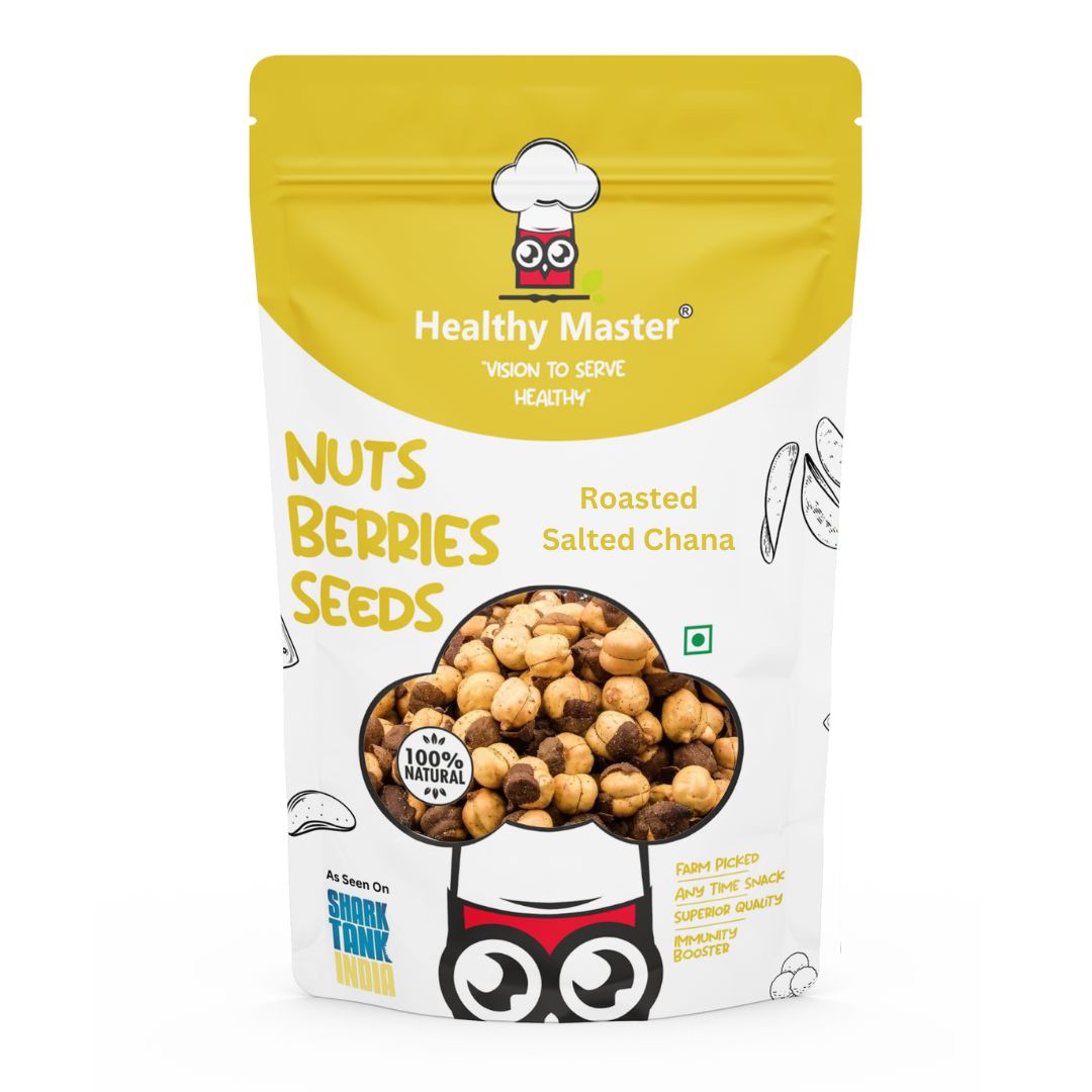 Roasted Salted Chana - Healthy Master