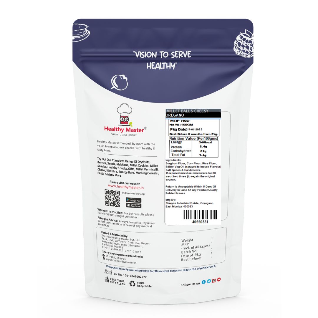 Millet Snacks Tomato - Healthy Master