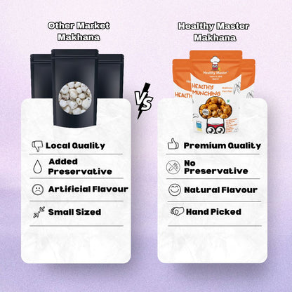 Makhana Cream and Onion - Healthy Master