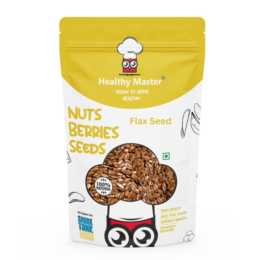 Flax Seeds Plain - Healthy Master
