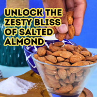 Salted Almonds - Roasted - Healthy Master