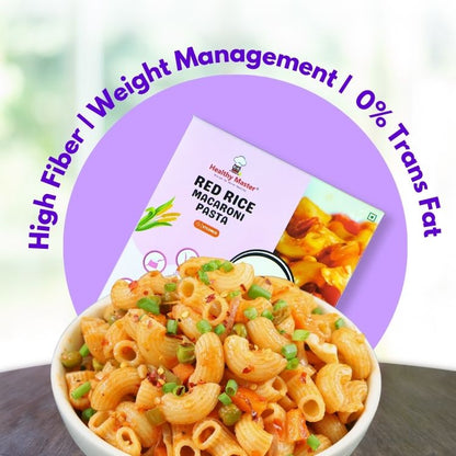Red Rice Macaroni Pasta
