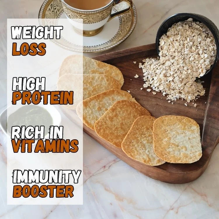 Roasted Oats Pocket Khakhra