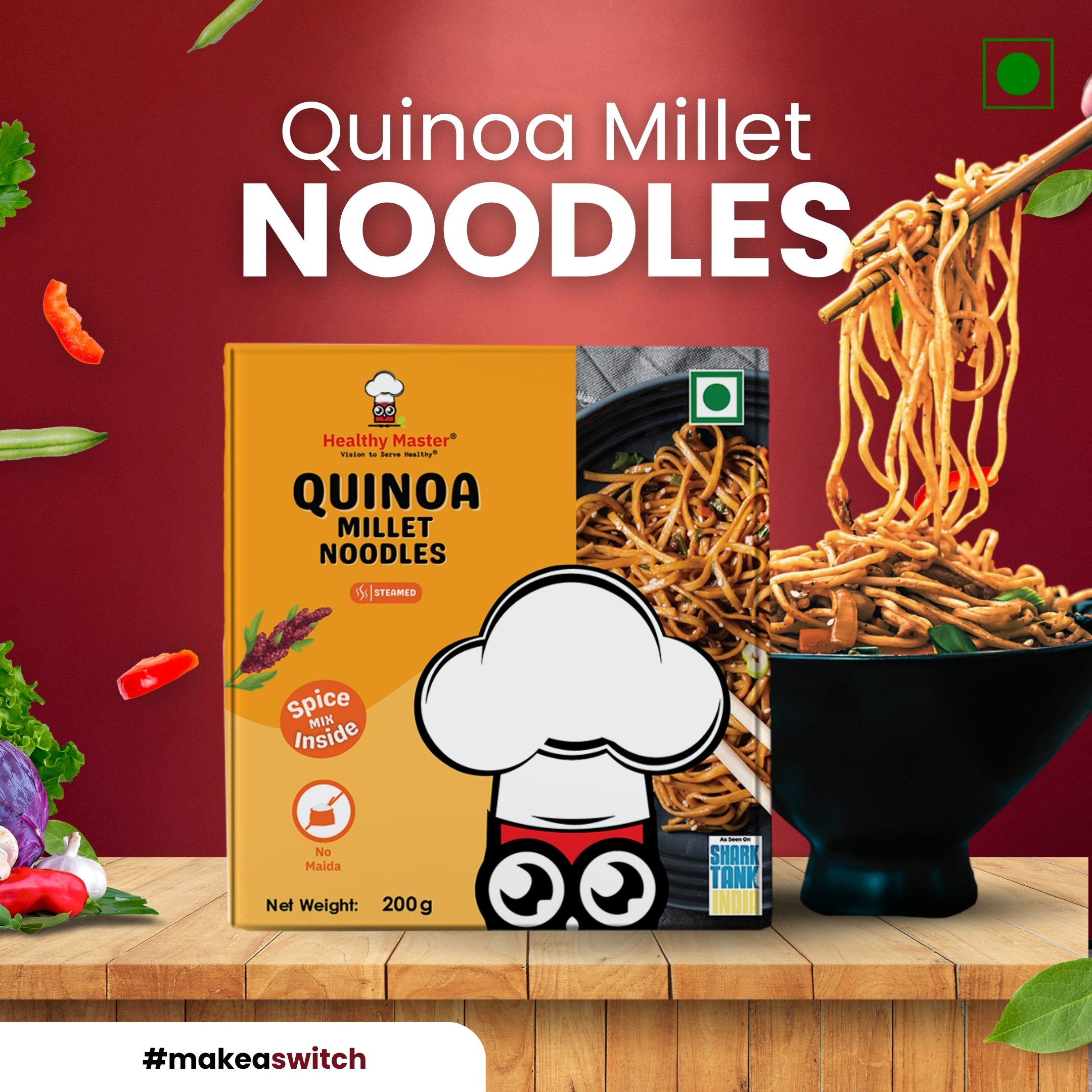 Quinoa Millet Noodles