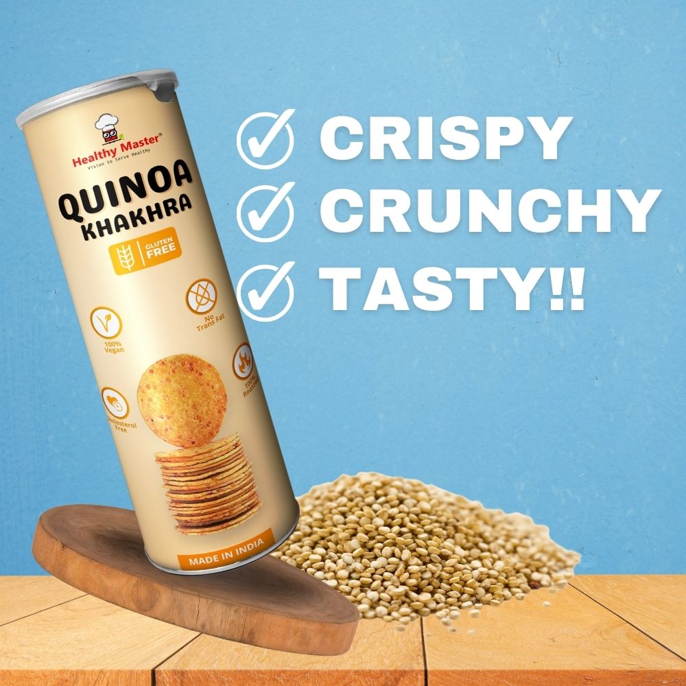 Quinoa Coin Khakhra - Gluten Free - Healthy Master