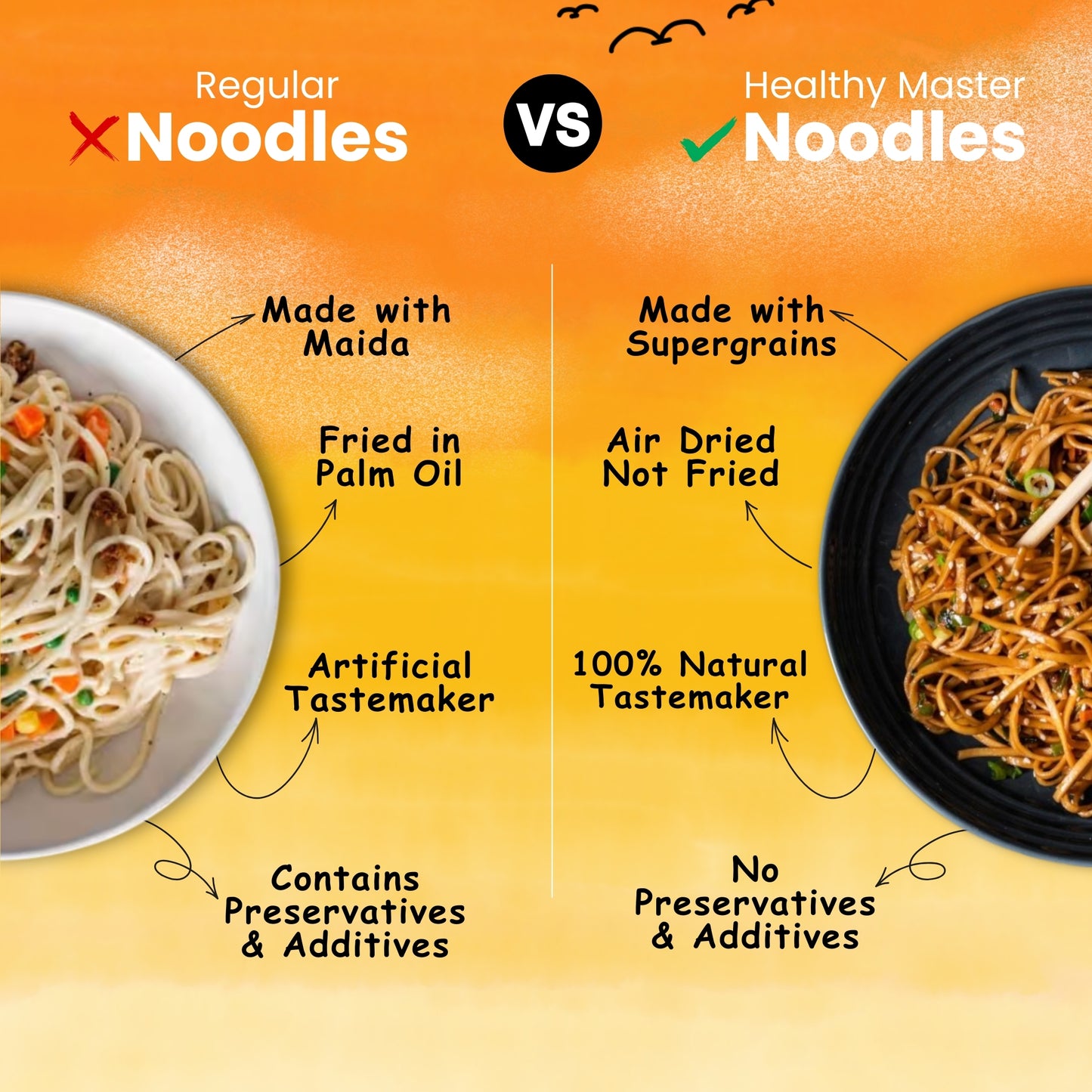 Quinoa Millet Noodles