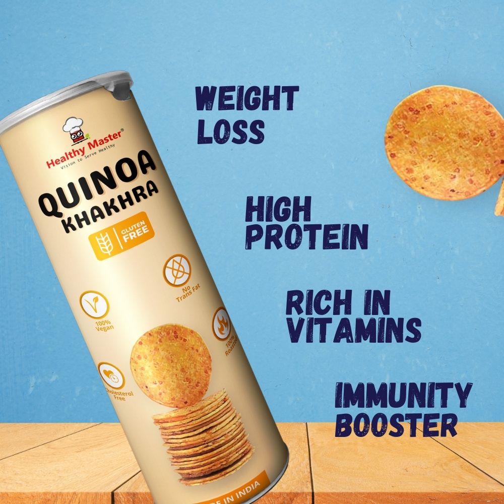 Quinoa Coin Khakhra - Gluten Free - Healthy Master
