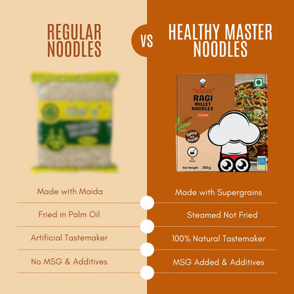 Ragi Millet Noodles - Healthy & Nutritious