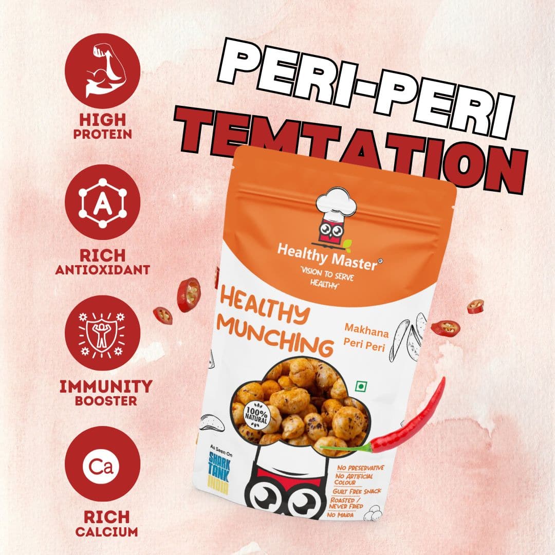 Makhana Peri Peri - Healthy Master