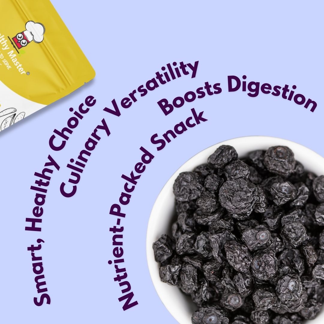 Premium Quality Dried Blueberries - Healthy Master