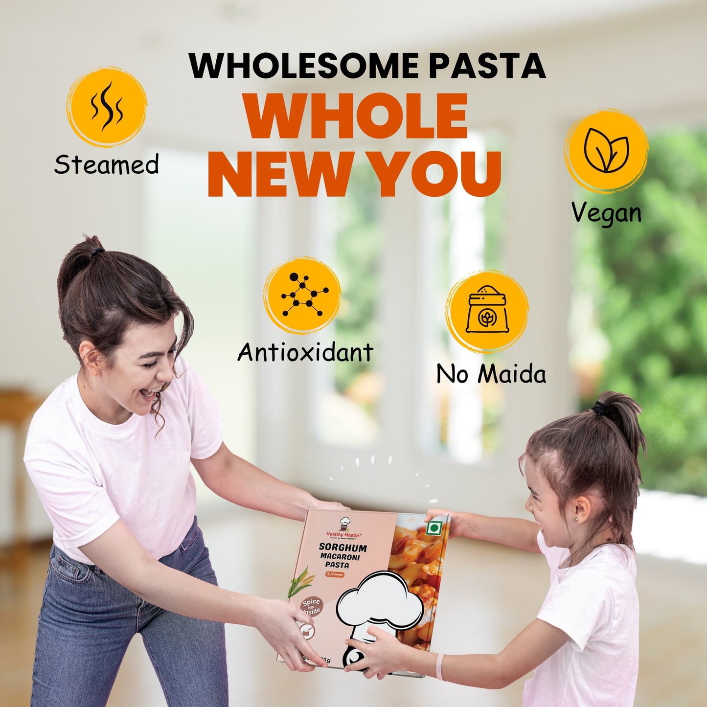 Sorghum Macaroni Pasta