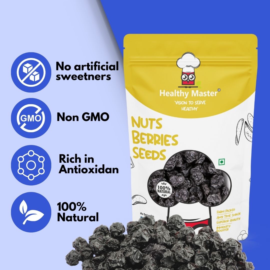 Premium Quality Dried Blueberries - Healthy Master