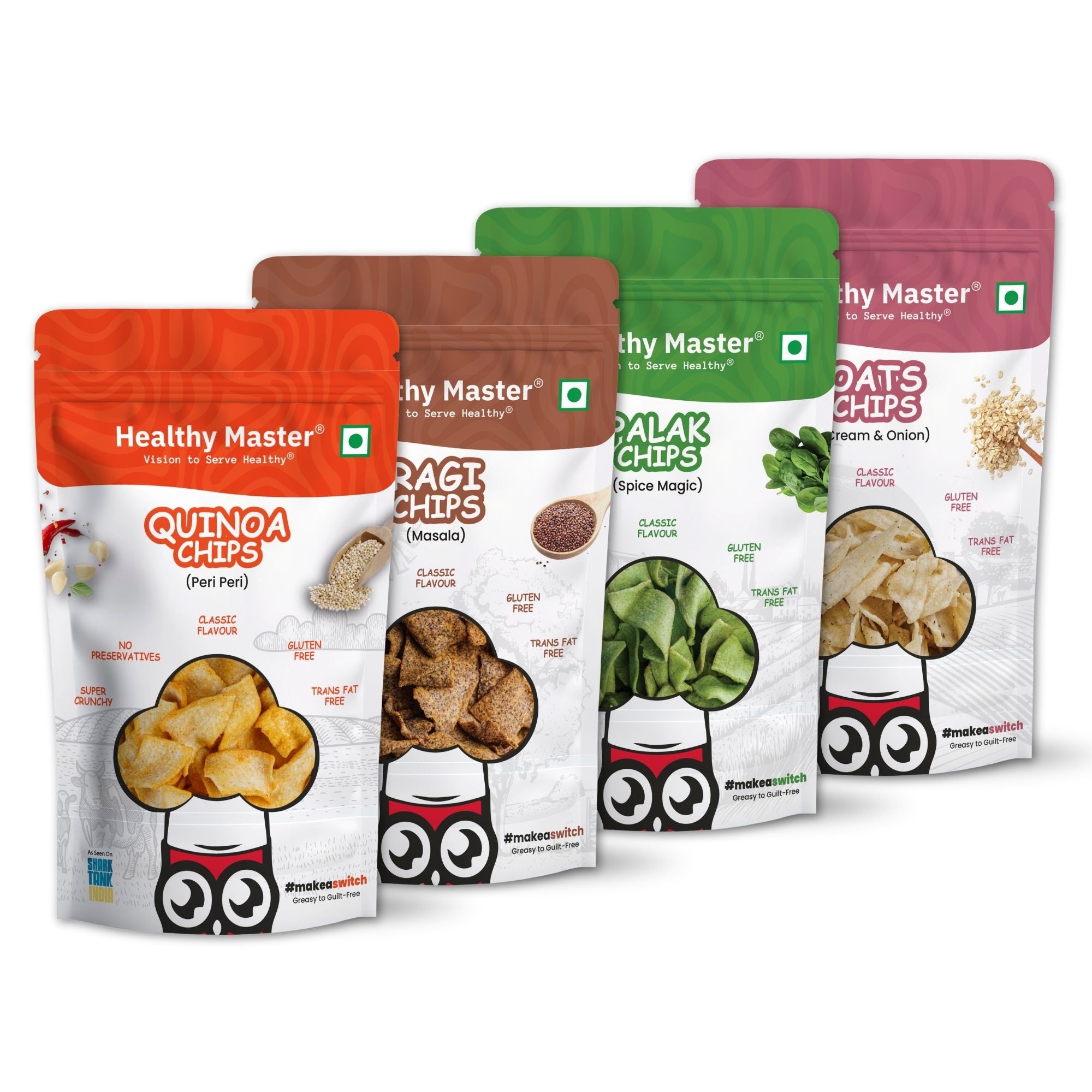 Light and Crispy Chips Combo (Pack of 4)