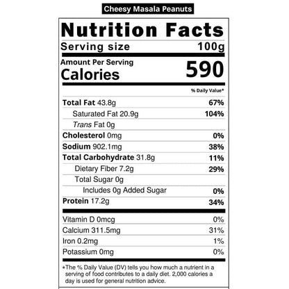 Cheesy Masala Peanuts