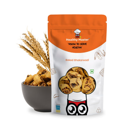 Light and Crispy Bhakarwadi | Contains Gram Flour - Source of Protein