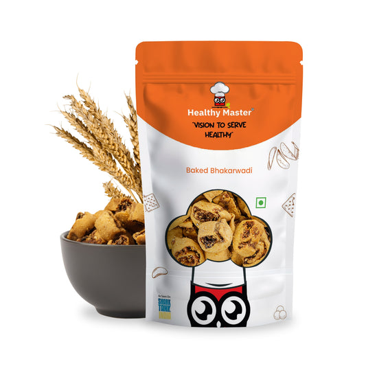 Light and Crispy Bhakarwadi | Contains Gram Flour - Source of Protein