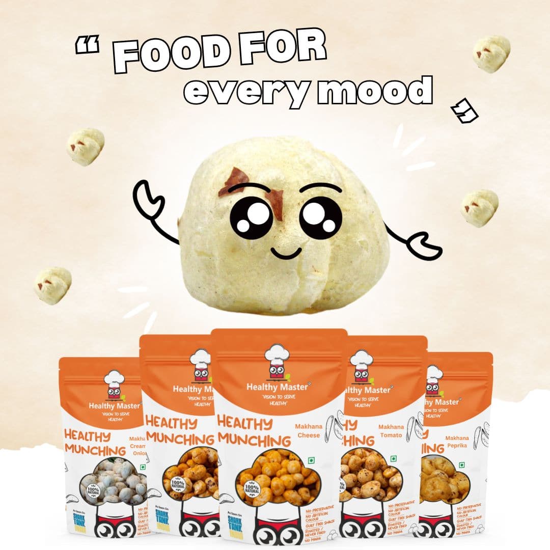 Makhana Salted - Healthy Master