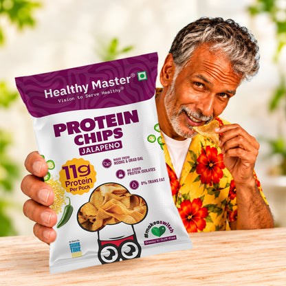 High Protein Chips - Moong Dal, Jalapeno Flavour