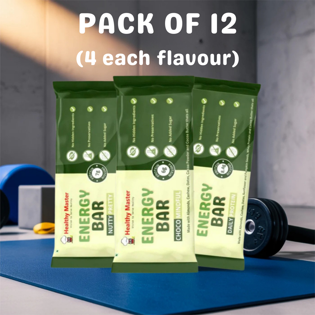 Energy Bars Combo Pack of 4