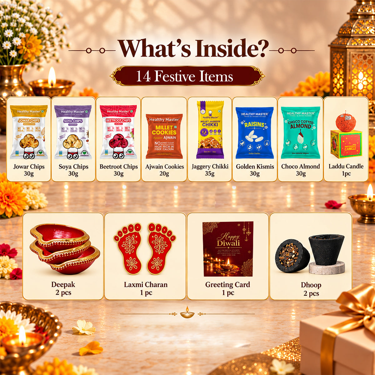 Diwali Surprise Premium Gift Hamper | Festive Gift Box