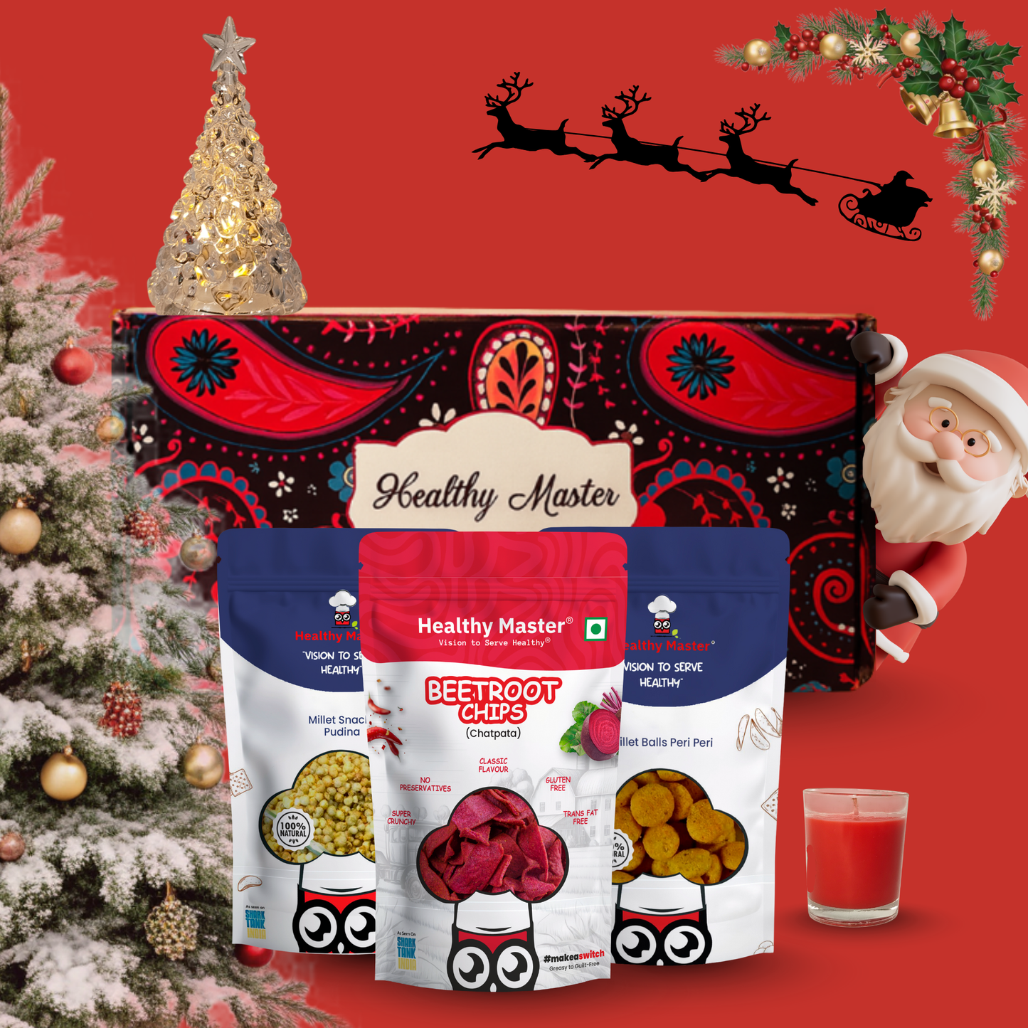 Opulent Christmas Gift Box