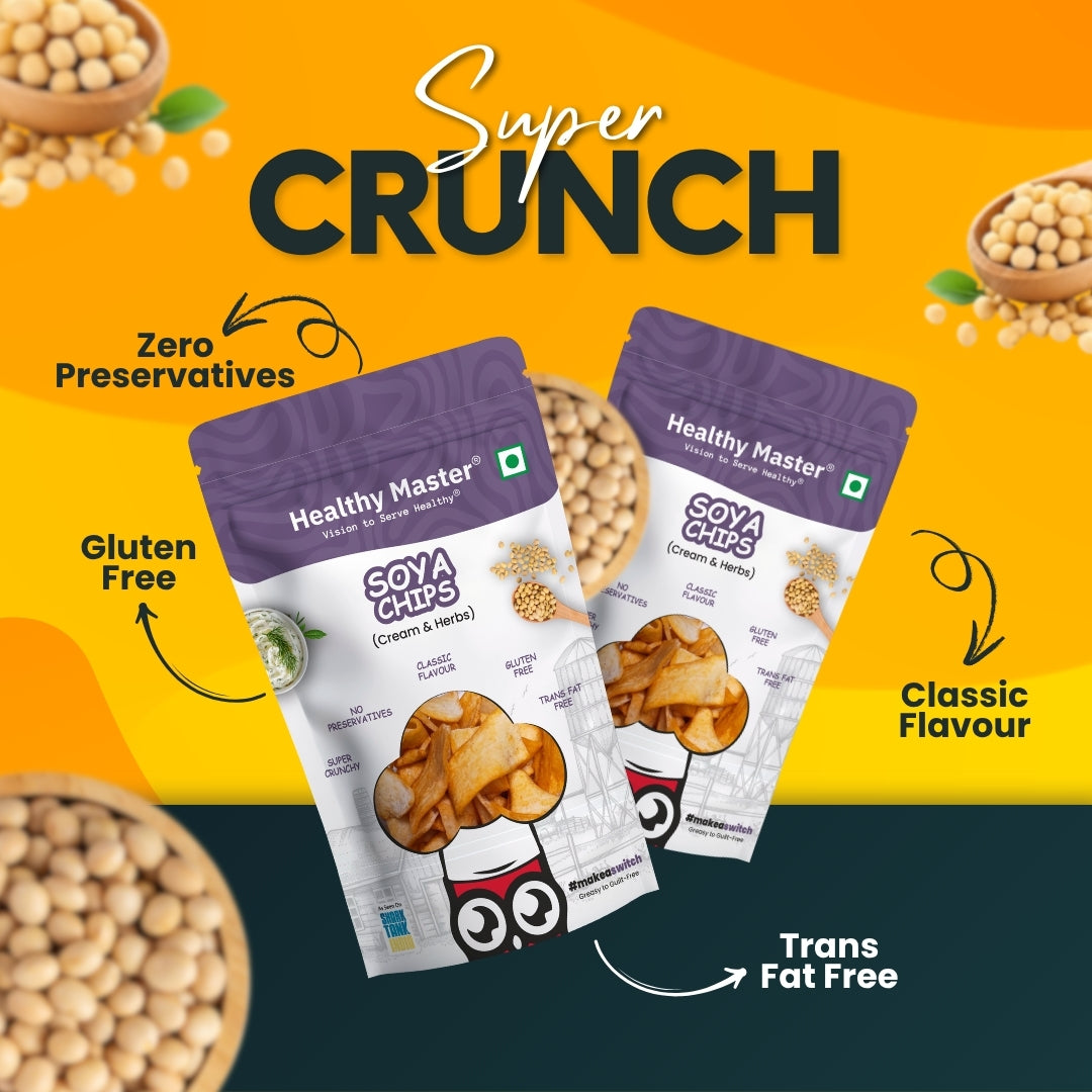 Soya Chips - Light and Crispy