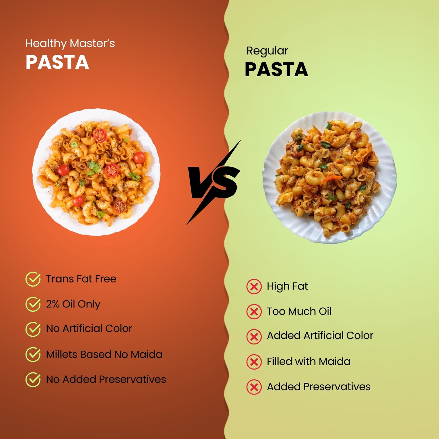 Red Rice Macaroni Pasta