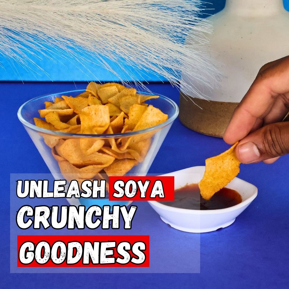 Baked Soya Chips (Masala Magic) - Healthy Master