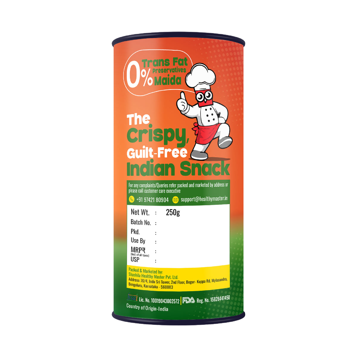 Wheat Mathri - Baked & Masala Flavour (Spicy)