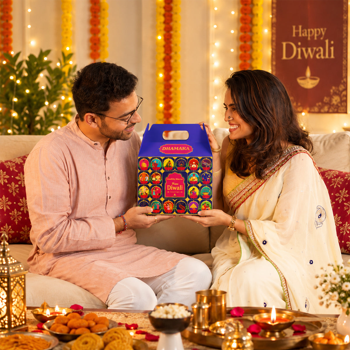 Diwali Dhamaka Premium Gift Hamper | Diwali Gift Box