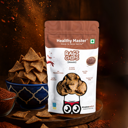 Ragi Chips - Light and Crispy (Traditional Spice)